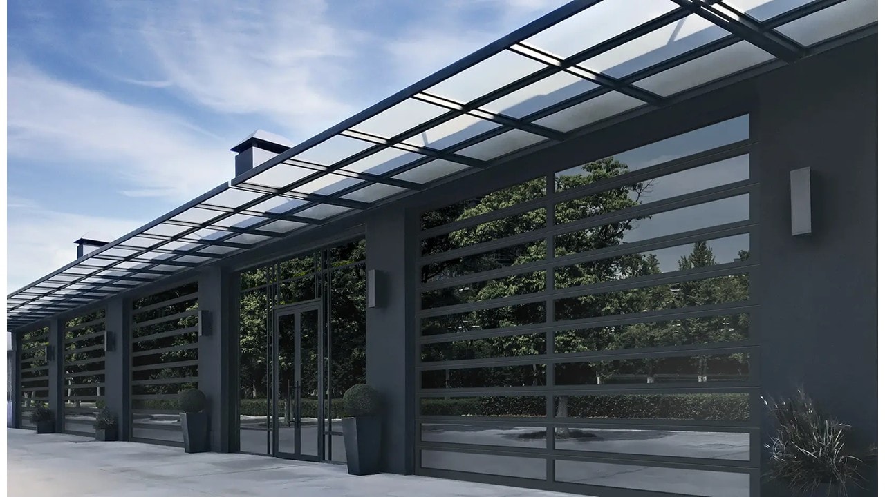 Garage door installation project
